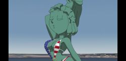 female_focus female_only fine_art fine_art_parody monster_girl new_york_city public_domain statue_of_freedom tagme tansau