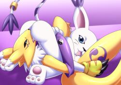 bbmbbf digihentai digimon furry gatomon palcomix renamon tagme