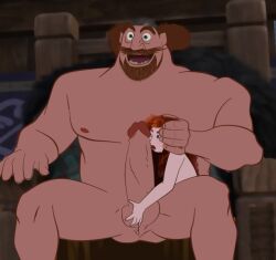 balls brave disney disney_princess father_and_daughter fergus incest male_nipples merida penis pixar tagme testicles