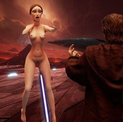 airress3d_(3d-modeller) anakin_skywalker asphyxiation choked clone_wars_(style) force_choke lava light_saber magic magic_user mustafar outside padme_amidala rape revenge_of_the_sith star_wars tagme the_force volcanic_setting