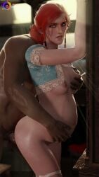 triss merigold from the witcher (series) by astex