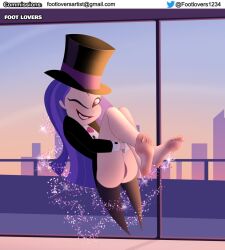 zee zatara from dc by footlovers1234