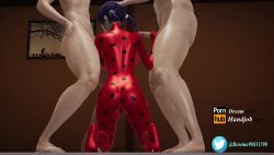 1girls 2boys 3d animated blowjob bondage_outfit cartoon_network double_handjob fellatio female handjob huge_breasts ladybug_(character) large_breasts latex latex_suit male marinette_cheng marinette_dupain-cheng miraculous_ladybug mp4 naked nickelodeon nickelodeonxxx nude nude_male oral oral_sex pale-skinned_male pale_skin rosema_(artist) sound tagme teenager thick_thighs threesome unseen_male_face video