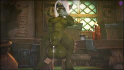 1futa 2022 3d alycia_muze completely_naked_futanari dialogue dickgirl futa_balls futa_only futanari goblin goblin_(warcraft) goblin_futanari green_skin huge_balls huge_cock naked precum shemale smoking standing sweetgrapes0101 text thick_thighs warcraft white_hair wide_hips