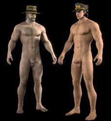 2boys abs beard black_background black_hair blue_eyes brunet erect_nipples erect_penis erection facial_hair feet full_body gay grandfather_and_grandson gray_hair green_eyes grey_hair hands incest jijimago jojo's_bizarre_adventure joseph_joestar jotaro_kujo magojiji male male_nipples male_only muscles muscular muscular_arms muscular_legs muscular_male muscular_pecs muscular_shoulders muscular_thighs naked naked_male nipples nude nude_male old_joseph pecs pectorals penis salt_and_pepper_hair sfm small_penis source_filmmaker stardust_crusaders uncut wrinkles