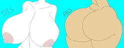 2girls anthro ass_vs_breasts bestthe bunny cream_the_rabbit denizen1414 duo female female_only fur furry gigantic_ass gigantic_breasts gigantic_butt huge_ass huge_breasts huge_butt lagomorph large_ass large_breasts large_butt leporid mammal massive_ass massive_breasts massive_butt rabbit sega sonic_(series) sonic_the_hedgehog_(series) sugar_the_rabbit white_body white_fur