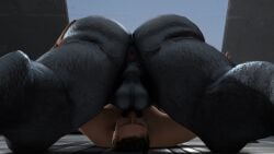 2boys 3d alien alien/human anthro ass deepthroat dick erection fellatio femboy forced gay halo_(series) human humanoid humiliation interspecies licking_penis male male/male male_only males_only nude pyro_enthusiast sangheili sex size_difference sucking