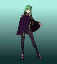 alternate_costume cape enchantress female female_only fire_emblem fire_emblem_echoes:_shadows_of_valentia heels isobe_winding nintendo palla_(fire_emblem)