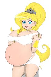 belly big_belly big_breasts blonde_hair breasts eris_(billy_and_mandy) female pregnant shab-eru the_grim_adventures_of_billy_and_mandy