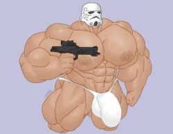 stormtrooper from star wars by gab art