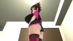 1girls 3d animated ariduka_formica asanagi ass ass_focus ass_on_face big_ass dat_ass denim_shorts facesitting facesitting_pov female fetish huge_ass large_ass looking_at_viewer pov short_shorts sound tagme thick_ass thick_thighs thigh_squish thighhighs video virtual_ant_channel virtual_youtuber voluptuous wide_hips