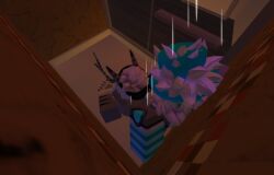 3d armwarmer artist_request blowjob female goggles_on_head male male/female protogen roblox robloxian shark shark_tail shower source_request tagme wet