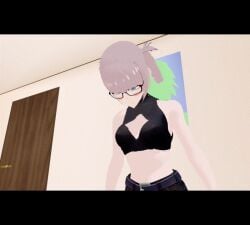barefoot feet feet_up foot_fetish footjob giantess mmd nazuna_hiwatashi stomp stomped stomping trampling