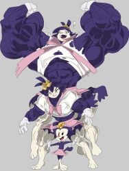 abs animaniacs biceps big_muscles dot_warner female huge_muscles large_muscles muscles muscular muscular_arms muscular_female muscular_legs muscular_thighs needs_breasts pecs redsilver school_uniform