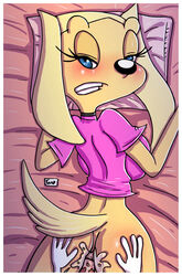 after_sex anthro anus brandy_and_mr._whiskers brandy_harrington canine disney disney_channel dog female furry innocenttazlet male mammal mr._whiskers penis rabbit straight tagme toon_disney