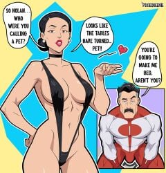 1boy 1boy1girl 1girls alien alien/human alien_boy alien_humanoid big_ass big_breasts breasts bust busty canon_couple chest curvaceous curvy curvy_figure debbie_grayson digital_media_(artwork) female hips hourglass_figure huge_ass huge_breasts husband husband_and_wife image_comics invincible invincible_(comics) invincible_(tv_series) large_ass large_breasts legs male mature mature_female nolan_grayson omni-man pixiqueenie slim_waist thick thick_hips thick_legs thick_thighs thighs viltrumite voluptuous waist wide_hips wife