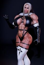 1girls 3d big_ass big_breasts big_thighs breasts bust busty chest curvaceous curvy curvy_figure female hips hourglass_figure huge_ass huge_breasts huge_thighs large_ass large_breasts large_thighs legs light-skinned_female light_skin mature mature_female nun original original_character sevenarts sevenverse sister_delilah skimpy_nun slim_waist thesevenartsx thick thick_hips thick_legs thick_thighs thighs voluptuous waist wide_hips wide_thighs