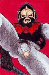 1boy balls hordak horde_symbol_(she-ra) male male_only masters_of_the_universe penis pubic_hair she-ra_princess_of_power solo