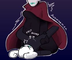 2025 2_horns age_difference amazon_position animal_humanoid anthro antlers arsinnamon arthropod arthropod_humanoid balls balls_deep belly black_body blue_blush blush bodily_fluids breasts breath brother_(lore) brother_and_sister_(lore) chibi clitoris cloak cloak_only closed_eyes clothed clothing cropped cum cum_drip cum_in_pussy cum_inside cum_leaking_out deep_exhale dominant dominant_female dripping drooling duo ejaculation english_text exoskeleton exposed exposed_breasts eyes_cropped face_cropped featureless_breasts female female_on_top from_front_position genital_fluids genitals glorp half_brother_(lore) half_sister_(lore) hollow_knight horn hornet_(hollow_knight) humanoid impregnation incest_(lore) larger_penetrated leaking leaking_cum leg_grab lifted lifting lifting_another lifting_partner lube male male_on_bottom mating_press midriff moan motion_lines muscular muscular_anthro muscular_female muscular_humanoid navel nude oenis older_female on_bottom on_ground on_top one_breast_exposed onomatopoeia outline partially_clothed penetration penis pussy pussy_juice_drip pussy_juice_leaking pussy_juice_on_leg pussy_juice_on_penis pussy_juice_on_pussy raised_leg red_cloak red_clothing red_outfit saliva sex sibling_(lore) simple_background simple_coloring simple_eyes sister_(lore) size_difference slim slim_female small_waist sound_effects submissive submissive_male team_cherry text the_knight_(hollow_knight) toony vaginal_fluids vessel_(species) white_body white_face younger_male