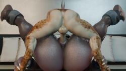 16:9 3d_(artwork) 3d_animation alien animated anus armor ass balls breasts digital_media_(artwork) duo female female_penetrated from_front_position genitals halo_(series) hi_res kig-yar male male/female male_penetrating male_penetrating_female mating_press matingheili09 microsoft nipples no_sound nude penetration penile penile_penetration penis penis_in_pussy pussy sangheili scalie sex short_playtime spread_legs spreading tagme vaginal_penetration vaginal_penetration video video widescreen xbox_game_studios