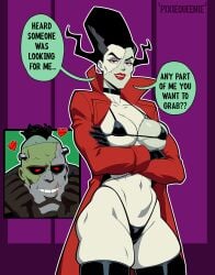 1girls big_ass big_breasts breasts bride_of_frankenstein bust busty chest creature_commandos curvaceous curvy curvy_figure dc dc_comics digital_media_(artwork) female hips hourglass_figure huge_ass huge_breasts humanoid large_ass large_breasts legs mature mature_female monster monster_girl pixiqueenie slim_waist the_bride thick thick_hips thick_legs thick_thighs thighs undead undead_female voluptuous waist wide_hips