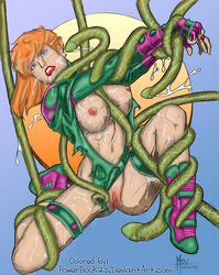 1girls 2002 caitlin_fairchild color colored dc dc_comics female gen¹³ human jeff_moy powerbook125 solo_focus tagme tentacle wildstorm