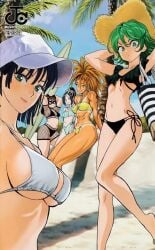 2022 5girls abs beach belly belly_button bikini bikini_top black_hair blue_eyes brown_hair cap captain_mizuki color curly_hair curvy curvy_female curvy_figure dark_green_hair dark_hair fat_breasts female female_focus female_only fishnets fubuki_(one-punch_man) green_eyes green_hair group hat large_breasts legs_up light-skinned_female light_skin lily_(one-punch_man) long_hair medium_hair midriff murata_yuusuke muscles muscular muscular_arms muscular_female muscular_legs muscular_thighs official_art one-punch_man pale-skinned_female pale_skin ponytail red_hair sansetsukon_no_lily shadow_ring short_hair six_pack size_difference slim small_breasts smaller_male smile smiling smiling_at_viewer smirk stomach swimsuit taller_girl tan_skin tanline tatsumaki thick thick_legs thick_thighs thighs tied_hair twintails