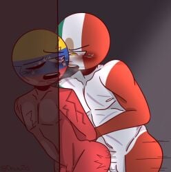 anal_sex countryhumans gay gay_sex mexico mexico_(countryhumans) sex stickman venezuela_(countryhumans)