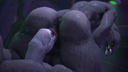 2boys 3d alien anthro anthro_on_anthro ass ass_eating balls big_ass big_butt cheap-wazoo dominant_male elite facesitting fangs gay halo halo_(series) huge_butt humanoid humanoid_genitalia humanoid_on_humanoid licking looking_at_another looking_back male male/male male_only nude rimjob rimming sangheili sex submissive_male sucking tongue