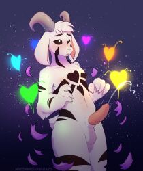 asriel dreemurr from undertale by marshmallow-ears