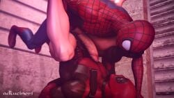 2boys 3d 3d_(artwork) adlucinori anal_sex animated balls bara deadpool dick gay hi_res legs_up male/male male_only marvel masked_male no_sound peter_parker sex short_playtime smooth_skin source_filmmaker spider-man spider-man_(series) tagme video wade_wilson yaoi