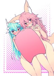 fate/extra fate/grand_order fate_(series) kiyohime_(fate/grand_order) tagme tamamo_no_mae_(fate) wisespeak