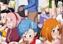 6+boys 6+girls 8boys 8girls android_18 black_hair bleach blonde_hair blowjob blue_hair boruto:_naruto_next_generations bulma_briefs cheek_bulge chichi climax clothed_sex crossover cum cum_in_mouth dark-skinned_male deepthroat dragon_ball dragon_ball_super dragon_ball_z elizabeth_liones fellatio female female_focus gilf gmilf grey_hair group group_sex head_grab head_out_of_frame high_resolution human hyuuga_hinata inoue_orihime interracial kneeling light-skinned_female light_skin male mature mature_female milf mitsuki_bakugou mother's_day multiple_boys multiple_girls my_hero_academia nanatsu_no_taizai naruto naruto_(series) oral orange_hair orgy penis_in_mouth petite pink_hair popblackcherry purple_hair sakura_haruno saliva saliva_trail seven_deadly_sins shounen_jump sloppy teenager uncensored unseen_male_face