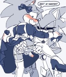 2boys anthro ass_grab cute cute_male femboy fingering furry lingerie maid_outfit maid_uniform male_only metal_sonic metonic neo_metal_sonic penis robot robot_boy sega sonic_(series) sonic_the_hedgehog sonic_the_hedgehog_(series) stockings yaoi