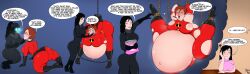 2girls all_fours ass bbw belly belly_stuffing big_ass big_belly big_breasts bondage breasts disney elastigirl fat feederism feeding female force_feeding helen_parr huge_ass huge_belly huge_breasts large_ass large_belly mature milf mind_control mother mother_and_daughter obese obese_female overweight overweight_female pixar pregnant sequence smooth_skin spicypaw stuffed stuffed_belly stuffing superheroine the_incredibles torn_clothes violet_parr weight_gain