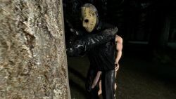 2boys 3d anal anal_penetration anal_sex animated boner cmnm erect_while_penetrated erection exposed_penis friday_the_13th friday_the_13th:_the_game fucked_from_behind gay groaning jason_voorhees large_penis light-skinned_male male male/male male_only moaning_in_pleasure nude outdoor_sex sound tagme thrusting_into_ass uncensored video yaoi yawdeleyo