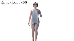 3d bath bathing female female_only jackiejack99 nico_robin one_piece towel towel_only