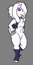 anthro boss_monster caprine fan_character femboy fluffy furry goat male oc tamaki_(character) undertale undertale_(series) undertale_fan_character undertale_fc undertale_oc white_fur