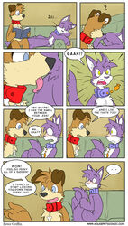 grape_jelly_(housepets!) housepets! orange_box peanut_butter_(housepets!) purple_fur tagme webcomic