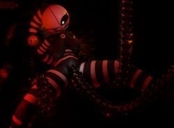 3d dildo five_nights_at_freddy's fnaf kemmanen marionette_(fnaf) puppet_(fnaf) tentacle