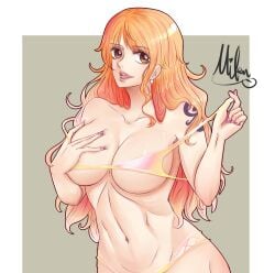 nami (one piece) from one piece by mifenami