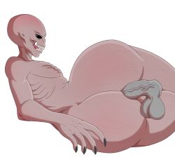 2boys alien anal_sex anthro ass balls claws fangs femboy gay huge_butt humanoid humanoid_genitalia looking_at_viewer male male/male male_anthro male_only male_penetrated nude penetration sectoid sex starnina15 submissive_male tagme thick_thighs x-com xcom_2