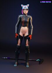 female fortnite fortnite:_battle_royale lynx lynx_(fortnite) lynxnsfw panther_(fortnite) pussy