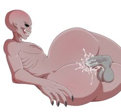 2boys alien anal_sex anthro ass balls claws creampie cum_in_ass cum_inside cumming ejaculation fangs femboy gay huge_butt humanoid humanoid_genitalia looking_at_viewer male male/male male_anthro male_only nude penetration sectoid sex starnina15 submissive_male tagme thick_thighs xcom_2