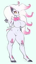 big_breasts breasts featureless_breasts female female_only hisuian_zoroark mistrct no_nipples pokémon_(species) pokemon pokemon_(species) pokemon_legends:_arceus pussy regional_form_(pokemon) tagme zoroark