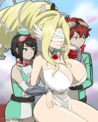 aphrodite (shuumatsu no valkyrie) (cosplay) from digimon by maho malice