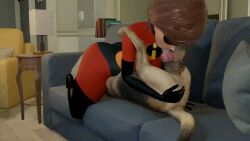 elastigirl from disney by p4ants