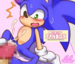 artist_name barefoot blush censored character_name clothing copyright_name duo ejaculation eulipotyphlan feet foot_fetish foot_play footjob footjob_pov footwear gay hedgehog male male/male mammal onechan sega sex sock_fetish sockjob socks solo sonic_(series) sonic_the_hedgehog sonic_the_hedgehog_(series)