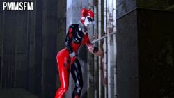 1girls 2boys 3d animated anus arsenalsfx ass batman:_arkham_knight batman_(series) big_ass big_balls big_butt big_penis clown clown_girl clown_makeup dark-skinned_male dc dc_comics erection fellatio female handjob harley_quinn harley_quinn_(arkham) harley_quinn_(arkham_knight) harley_quinn_(classic) high_heels huge_cock huge_penis interracial jester killer_croc latex latex_suit light-skinned_female light-skinned_male male mask masturbation mmf_threesome monster mp4 music penis pmmsfm preview prison prisoner riding riding_penis sex sound source_filmmaker spitroast tagme testicles threesome through_bars torn_clothes vaginal vaginal_penetration vaginal_sex video