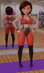 helen parr from disney by pin3d